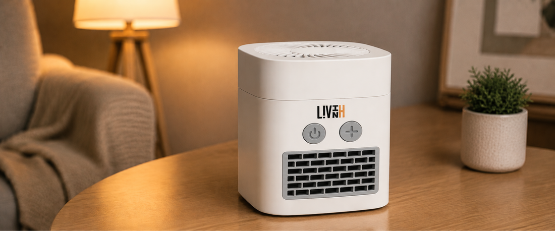 LivinH Air switch pro - Best 2 in 1 Heater & Fan for Small Room