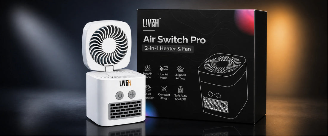LivinH Air Switch Pro 2 in 1 Heater and Fan