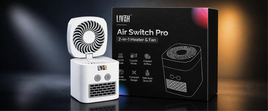LivinH Air Switch Pro 2 in 1 Heater and Fan