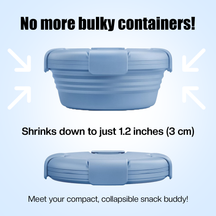 Collapsible Silicone Box (Pack of 3)