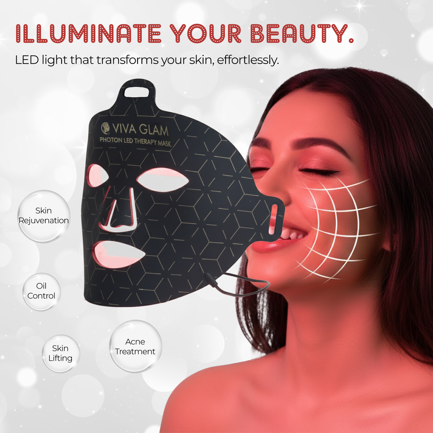 Photon LED Face Therapy Mask
