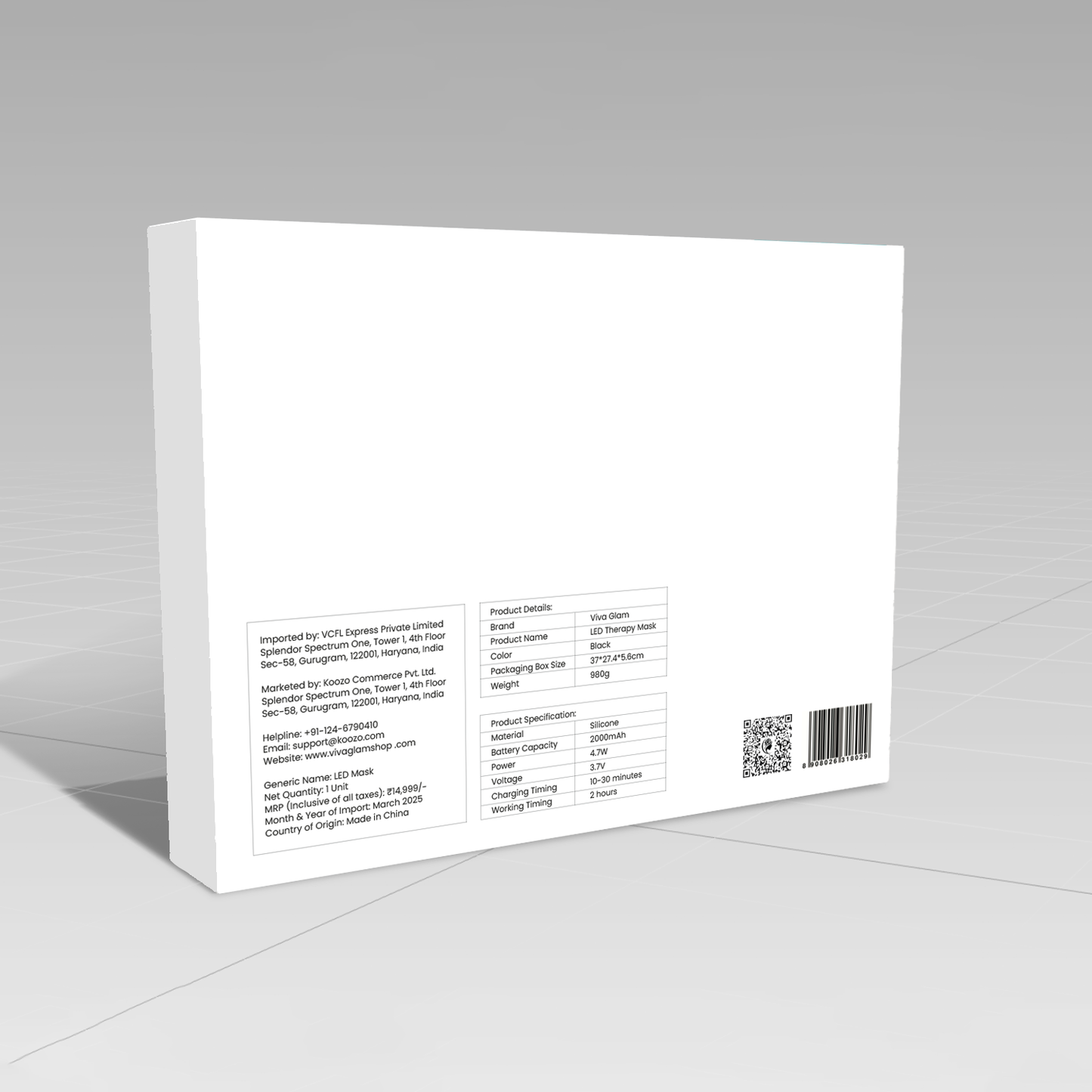 Photon LED Face Therapy Mask