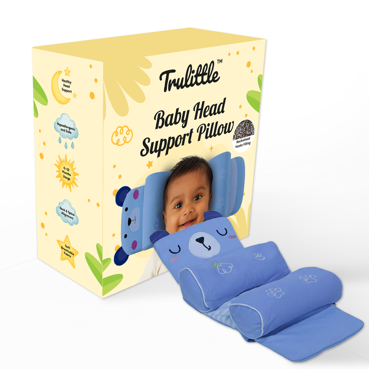 Baby Head Support Pillow